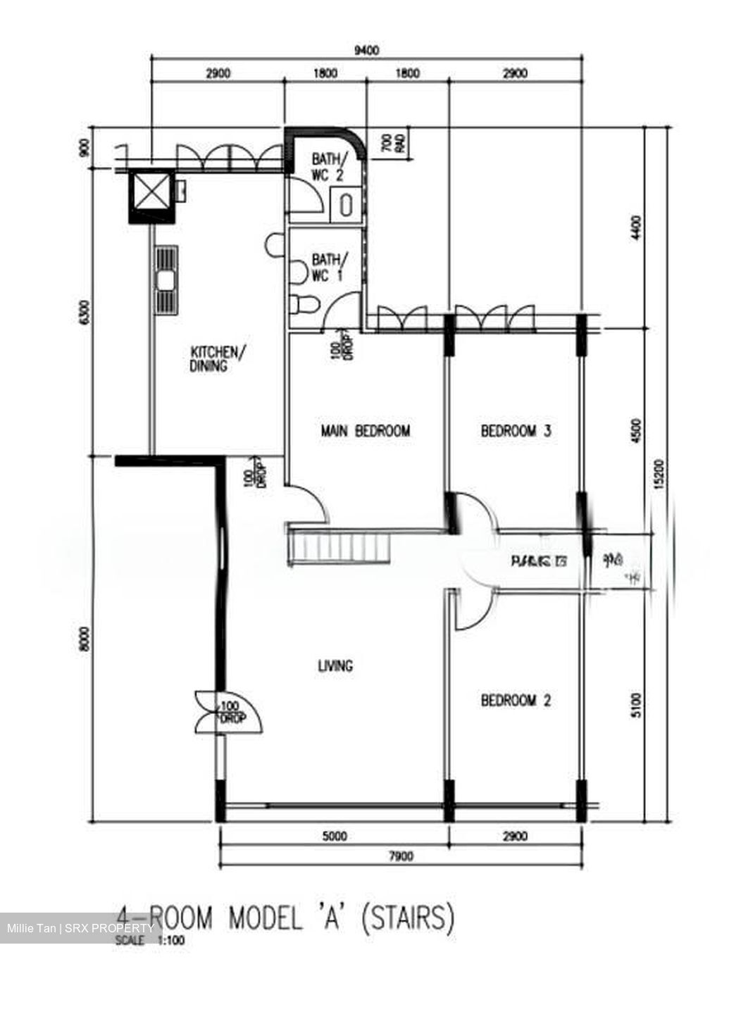 Blk 133 Lorong Ah Soo (Hougang), HDB 4 Rooms #542621021